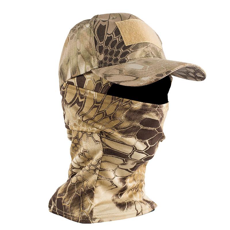 Russian Tactical Camouflage Mask Hat Baseball Cap Beanies Military Army Skullies Unisex Hip Hop Knitted Cap Elastic Outdoor Cap