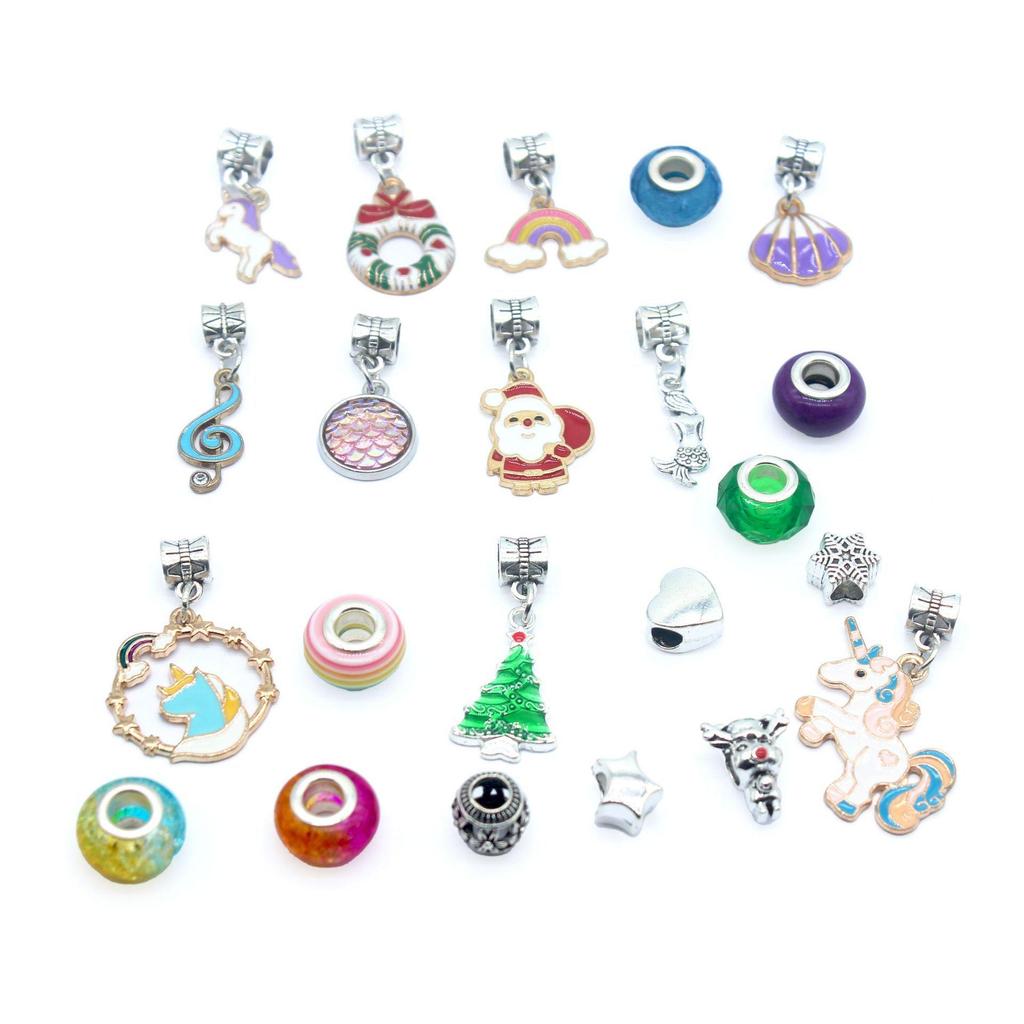 DIY Creative Kids' Bracelet Jewelry Advent Calendar Gift Set