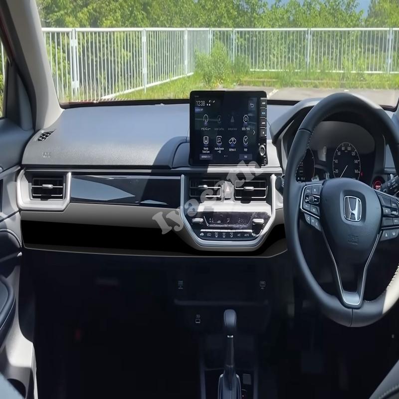 RHD For HONDA WR-V WRV 2024 2025 ABS Interior Center Console front dashboard air switch Co-pilot Strip Decorative accesorios