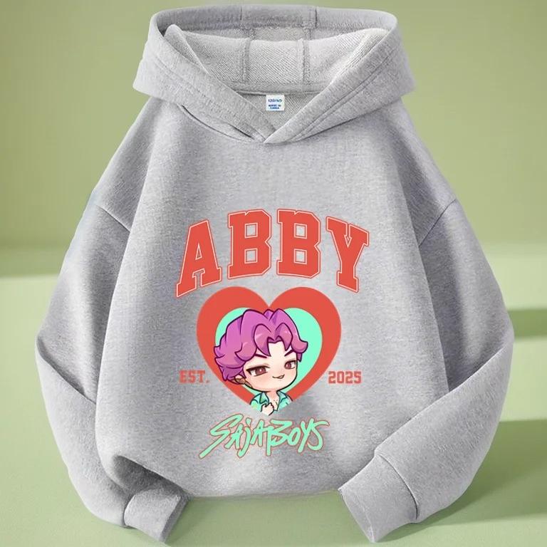 Kinder Hoodie Manga Kpop Dämonenjäger Kinder Sweatshirt Niedlicher Tiger Langarm Jungen Mädchen Lässige Kapuzenpullover