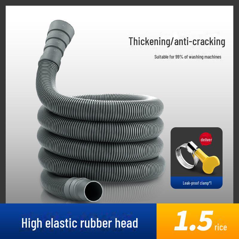 Universal Multi-Interface Drain Hose for Automatic and Semi-Automatic Washing Machines