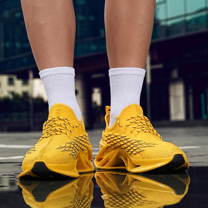 Men's Breathable Casual Sneakers Luxury Fashion Running Trainer Unisex Comfortable Wear Tenis Race Shoes