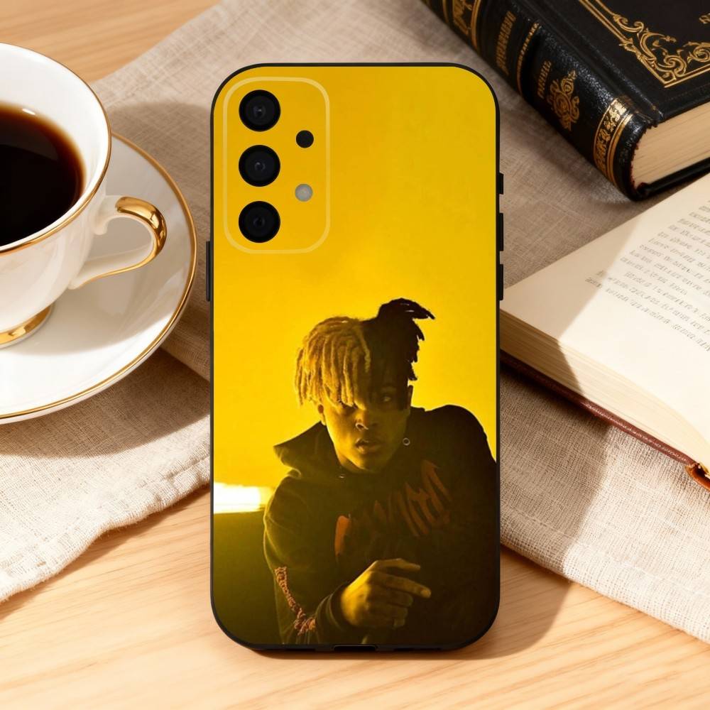 X-XXXTentacionS Rapper Phone Case For Samsung Galaxy A73,A72,A71,A70,A53,A52,A51,Soft Silicone Black Cover