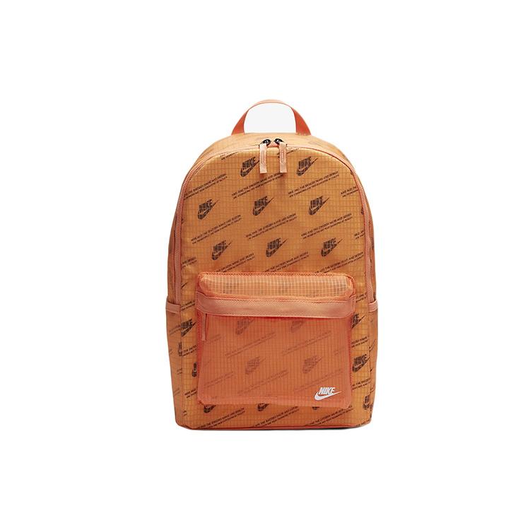 

Nike Heritage Polyamide Backpack Regular Unisex Orange CK7444-884 оранжевый