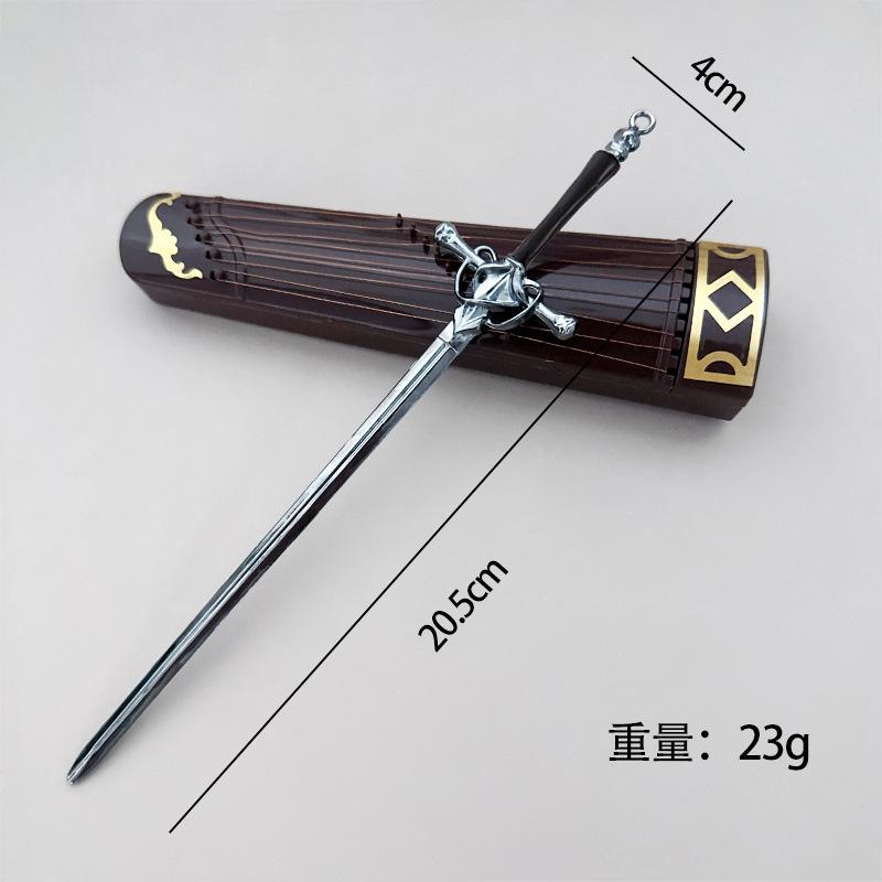 Neue Antike Metall Schwert Haarnadel Damenmode Chinesisch Einfach und Kreativ Pan Haarnadel Schmuck Temperament Kopfschmuck Accessoires