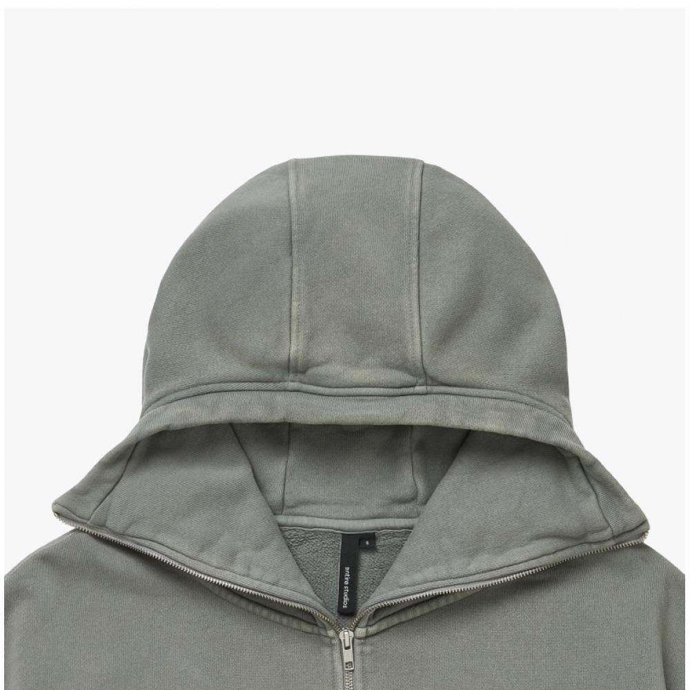 Celé Studio Es2106rh Mikina s kapucí na zip Rhino Těžká uniforma Zapínání na zip