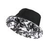 New Unisex Tropical Coconut Tree Print Personality Bucket Hats Fishermen Caps Outdoor Casual Cap Sunscreen Hat