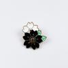 Elegant Colorful Flower Metal Brooch for Ladies - Drip Oil Alloy Corsage, Backpack Decoration & Clothing Accessory