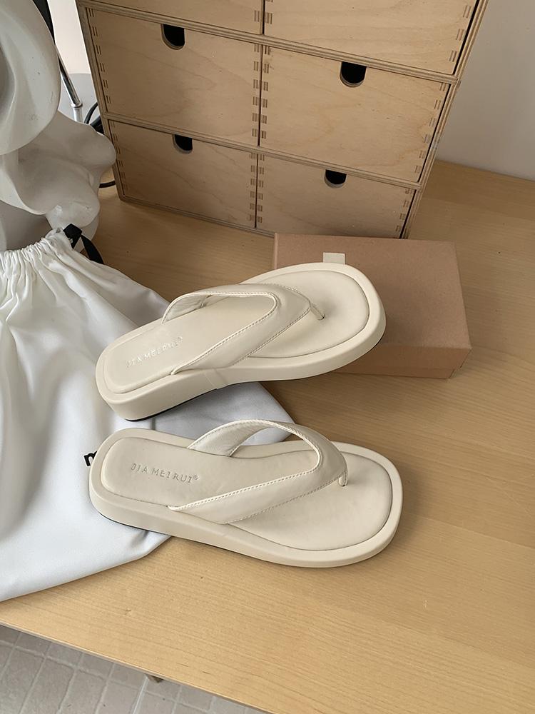 Fashion Summer Flip Flops for Women 2025 Platform Clip Toe Sandals Fashion Slides Woman Beach Vacation Outdoor Slippers Zapatos De Mujer