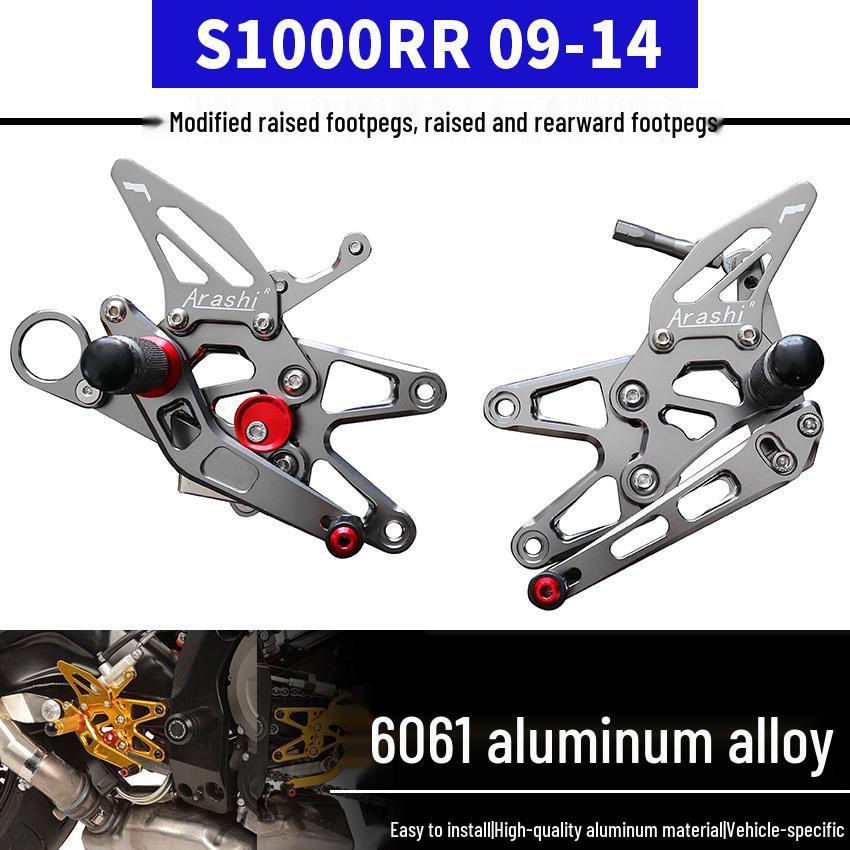 

Raised Competition Footpegs for BMW S1000RR (09-14) & S1000R (10-16) Gold