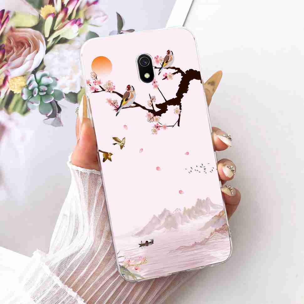 For Xiaomi Redmi 8A Casing 6.22" Cute Cat Painted Cover Soft Silicone Phone Case For Xiaomi Redmi8A Redmi 8A Back Cover Capa
