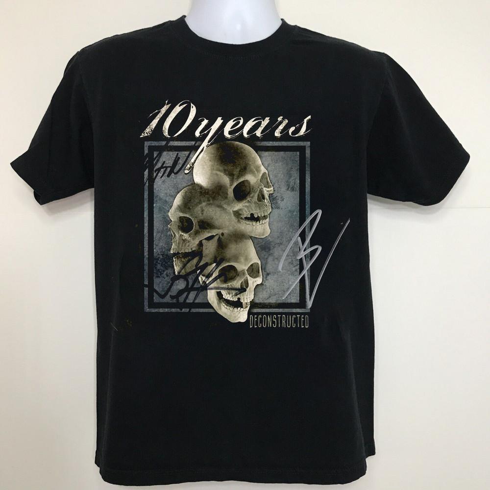 Rare Collection 10 Years Band Deconstructed Gift For FanS to 5XL Unisex T-Shirt XXXXL