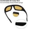 Universal Motorcycle Glasses Polarized Sunglasses for Hooting Eye Protection Windproof Moto Goggles UV400 Antifog Clear Len