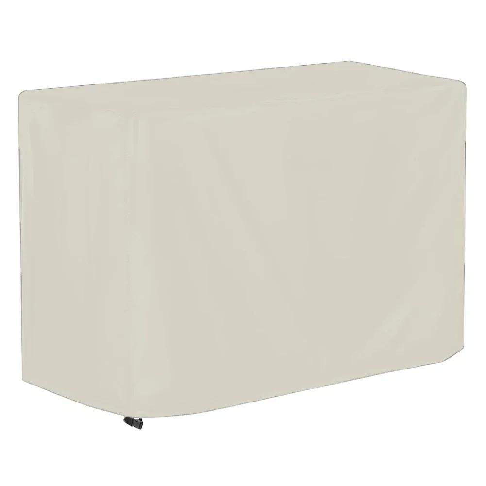 420D Oxford Fabric Outdoor Grill Table Cover for PC3404S Rolling Dining Table with Waterproof Coating and Adjustable Secure Fit