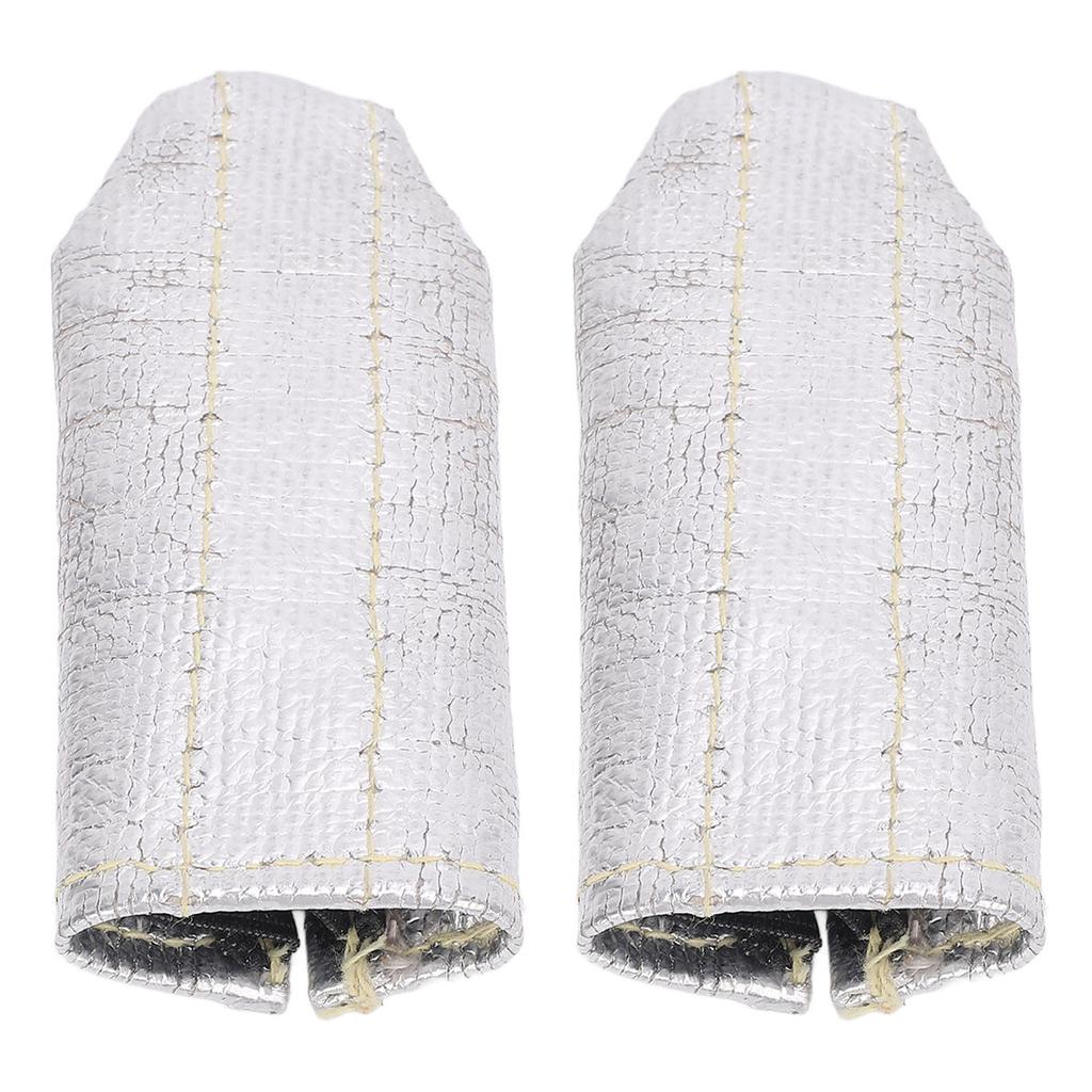 2Pcs TIG Welding Finger Heat Shield Pocket Size Aluminum Foil Unisex Welders Glove Insulation