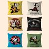 F-Felix CatS Personligt Kuddöverdrag Barn Sovrum Vild Fest Dekor Kuddfodral Barn Födelsedag Dusch Gåva