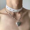 Starburst Double Layer Men's Necklace: Trendy, Light Luxury Hip Hop Style, Unisex Clavicle Chain