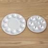Aluminum Round Palette with 6 and 10 Holes for Watercolor and Gouache Painting