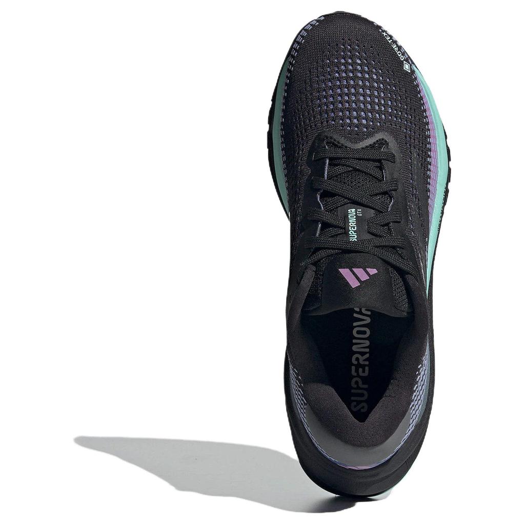 Adidas Women Supernova Gore Tex Core Black Iron Metallic Semi Flash Aqua ID6305