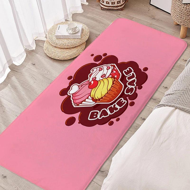 Teppich für Schlafzimmer Bäckerei Schlafraum Lustige Fußmatte Eingangstür Fußmatte Rutschfest Raum Boden Teppiche Moderne Heimdekoration