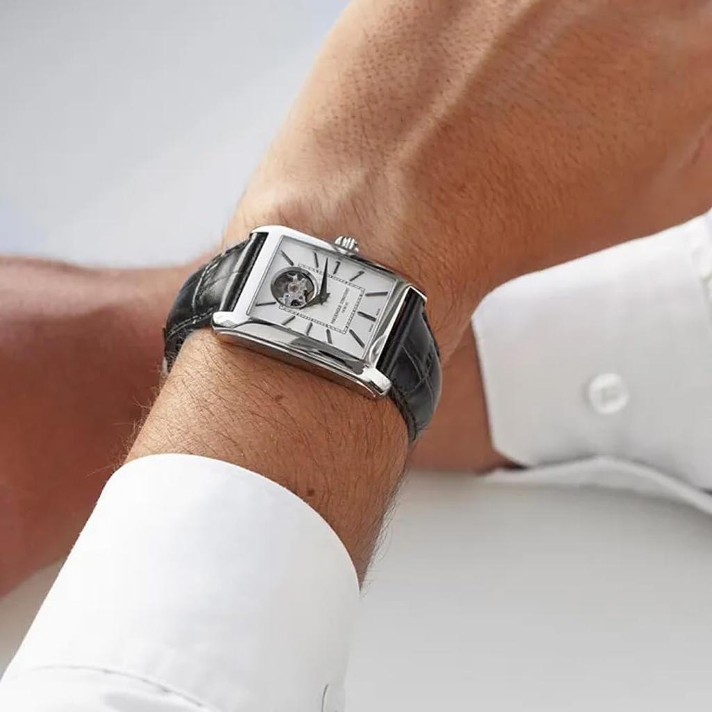 FREDERIQUE CONSTANT Classic Cale Automatic Heart Beat Automatic Watch FC-311S4C6 Men's [Official Import]