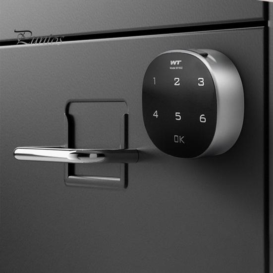 Kodelås Digital sinklegering Kodekombinasjon Elektronisk lås Batteridrevet Punch Free Enkel å installere Skap Passord Sikker lås