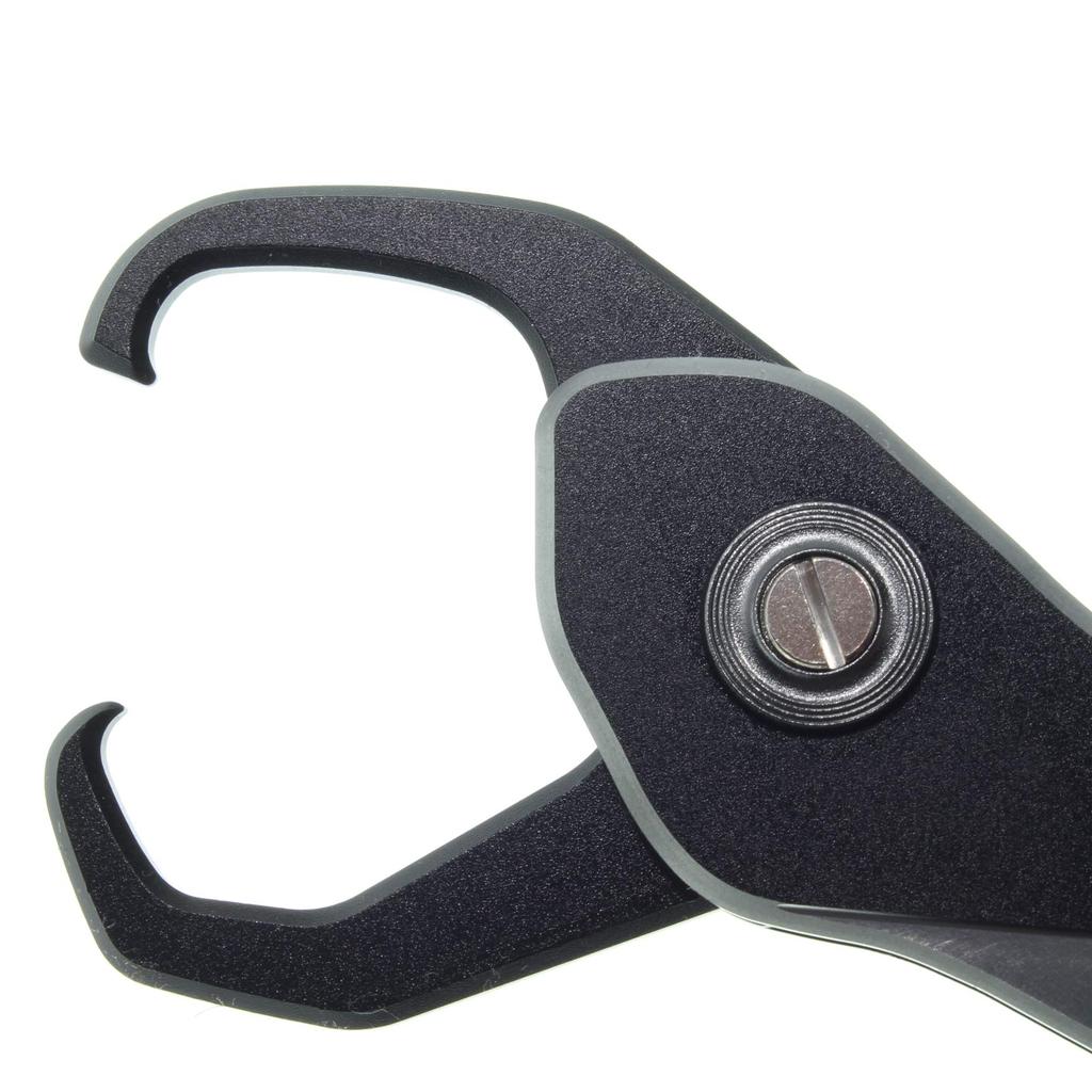 1091 Fish Aluminum Fish Fish Catcher (Iregui) Grip, Ultra-Lightweight Grabber, (Silver/Black)