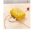 Mini Small Bag New Fashion Pearl Handle Jelly Bags Diamond Nail Plaid Small Handbag