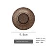 Pure Copper Hand-Made Copper Teacup Mat Insulation Teapot Mat Antique Kung Fu Tea Set Japanese Cup Holder Coasters In Holder Set