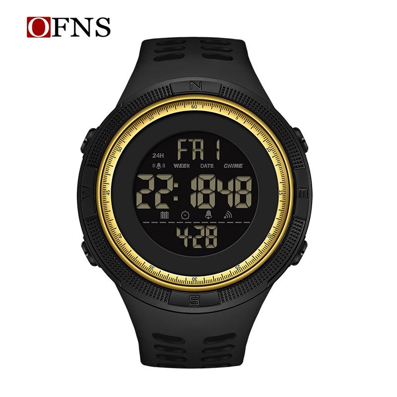 Oufanni Teen Waterproof Sports Wristwatch: Simple, Fashionable Electronic Watch for Outdoor Adventures.