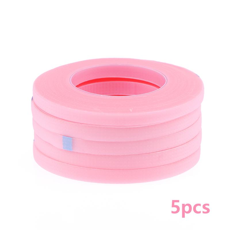

5 рулонов ленты для наращивания ресниц с микропорами, принадлежности для макияжа, аксессуары для ресниц, инструменты для макияжа, лента для подъема ресниц розовый