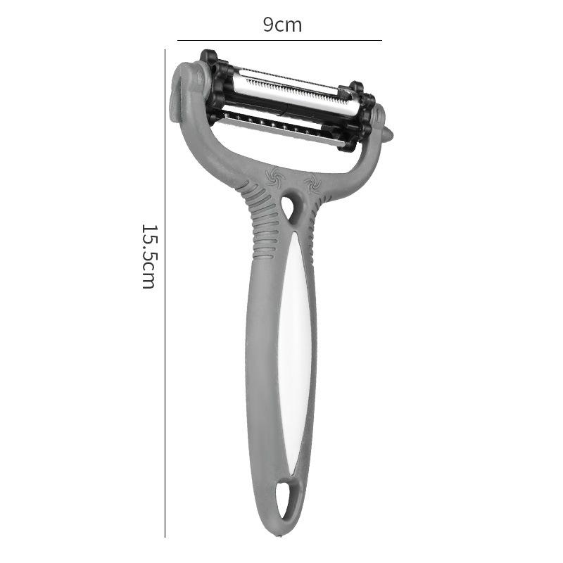 New Multifunctional 360 Degree Rotary Peeler Kitchen Tool 3 in 1 Rotary Fruit Vegetable Carrot Potato Peeler Cutter Slicer7