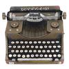Model Mașină de Scris Retro Reducere Stres Fier Mașină de Scris Vintage Decorațiune Casă Maro M