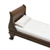 Dollhouse Single Bed Multifunctional Solid Scale 0.05 Dollhouse Furniture Simulation Mini Bed for Kids