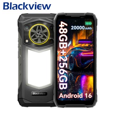 Blackview ROCK 5 Outdoor Smartphone 48GB+256GB 6,78" Android 16 Handy NFC 108MP Telephone