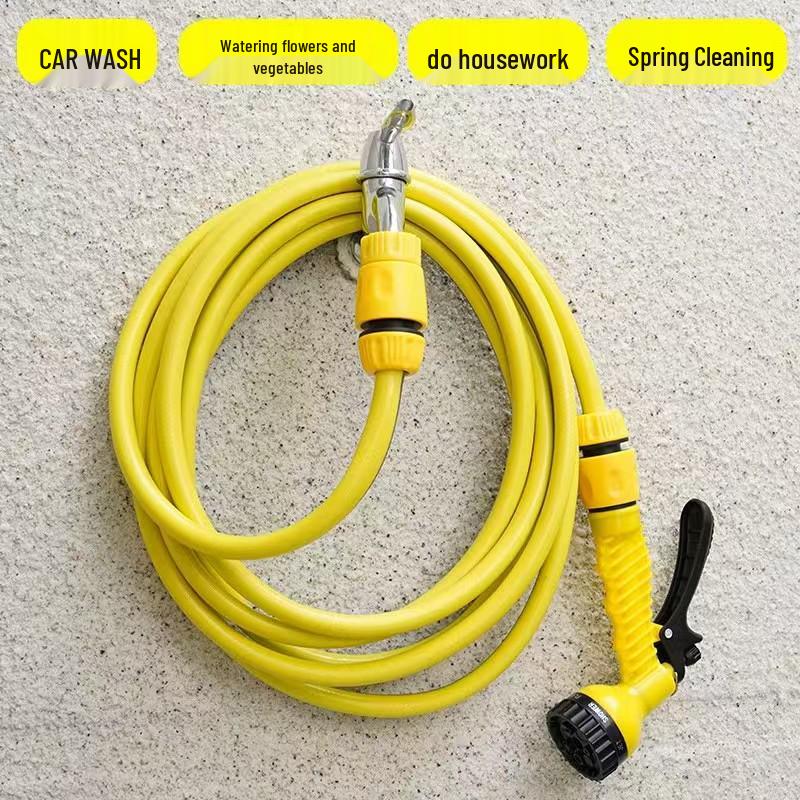 High-Pressure Water Spray Gun & Hose Connector for Car Wash and Garden