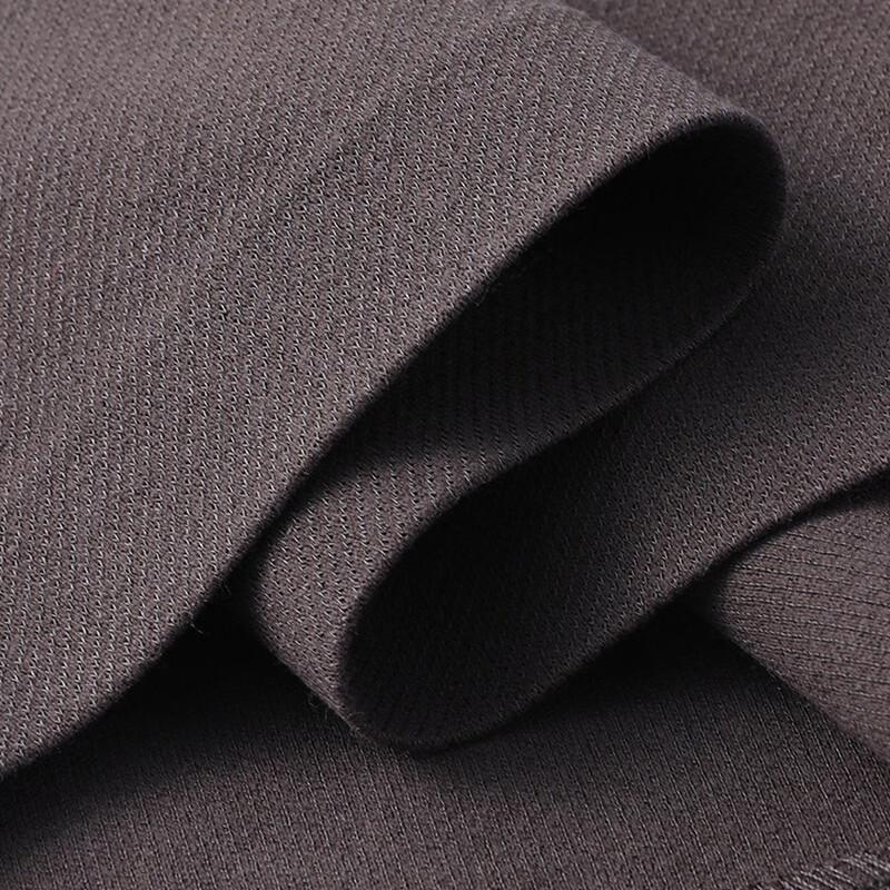 Hengyuanxiang Men's Silk Blend Long Sleeve Polo T-Shirt