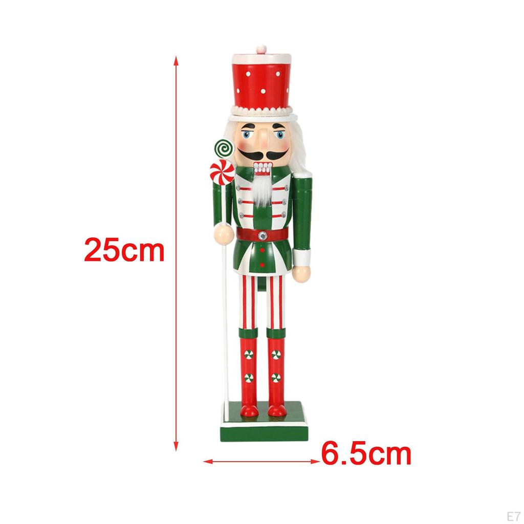 9.84 Inch Nutcracker Puppet for Holiday Decoration and Gifting