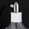 Vintage křišťálově čiré sklo Prázdná lahvička s vůní s dlouhým rozprašovačem Vonná pumpička Doplňitelná součást make-up Tool Lady Gift 100 ml