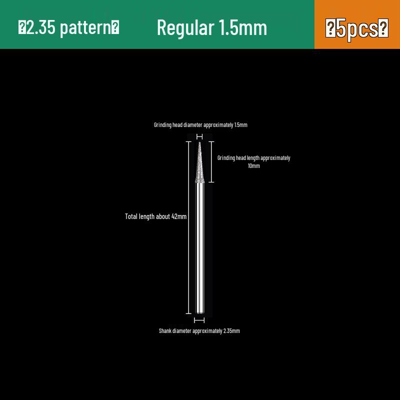 Silicon Carbide Diamond Bead Reamer for Jade, Pearls, Stone, and Wenwan.