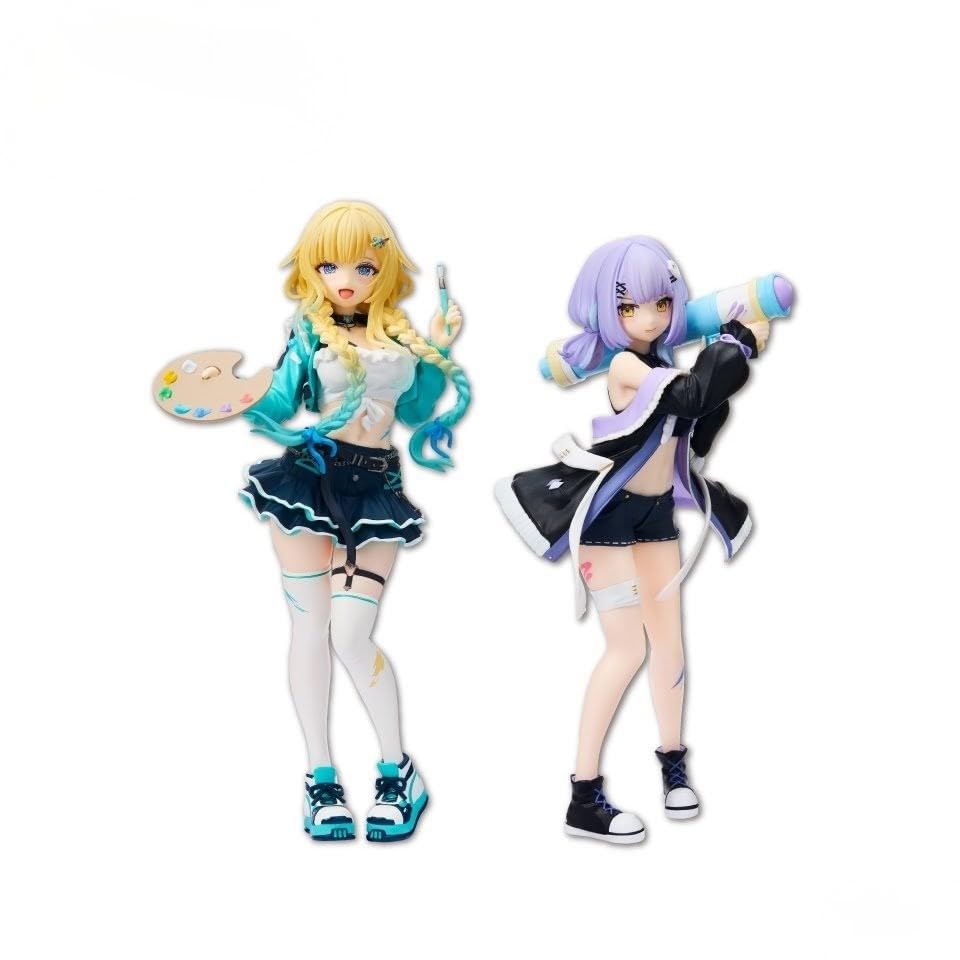 

Aizawa Emma and Shimiya Luna Scale Figure Set of 2 with 20cm VSPO! Figures -Play paint- vol.6 Size Approx.