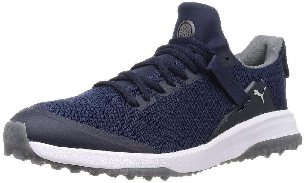 Golf Spikeless Shoes Fusion EVO 24 Year Color Navy Shade cm [PUMA] Men's Blazer/Quiet 27.5