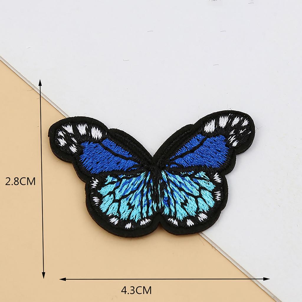 10 Sztuk Haftowane Aplikacje Naszywki Motyle Żelazko na Naszywki Motyle na Ubrania Dziecięce Dżinsy Kurtki Sukienka Kapelusz Torba