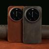 Crazy Horse Leather Flip Case for Xiaomi 17 Ultra 17 Pro Max 15 Ultra 14 13T Business Slim Soft Leather Magnetic Full Coverage Shockproof Cover