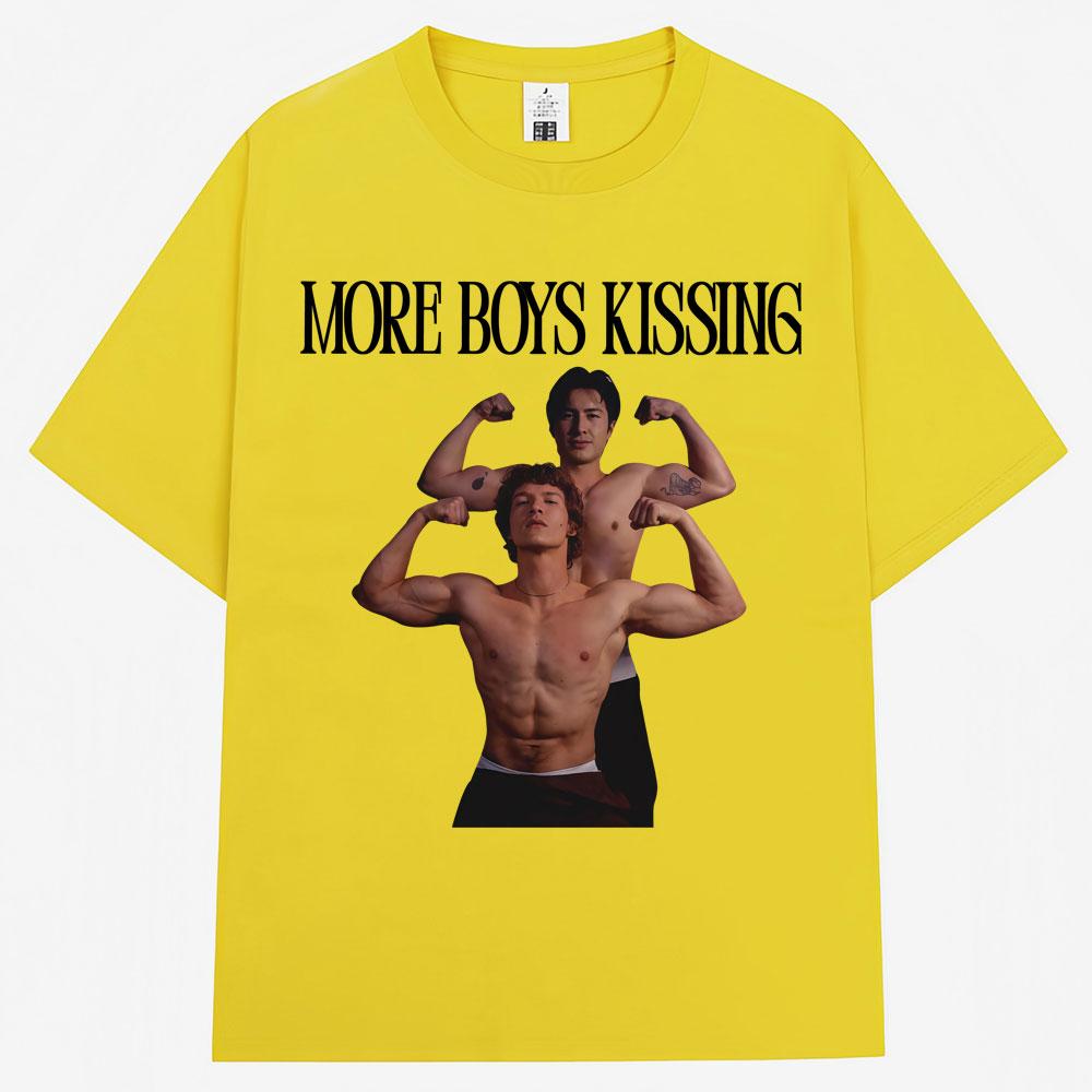 Heated Rivalry Shane Hollander Ilya Rozanov T Shirts More Boys Kissing Unisex Women Popular Tshirts Cotton Oversized Casual Tees