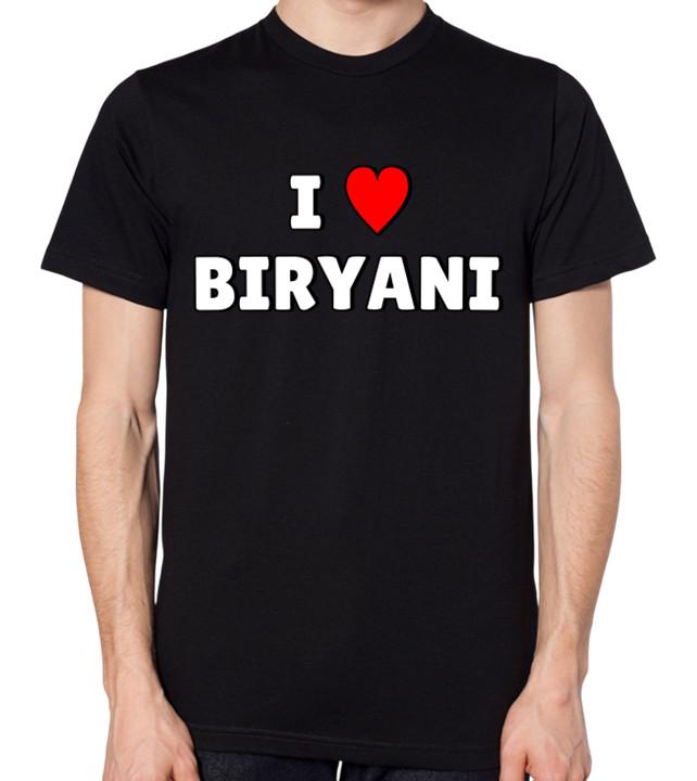 

Я люблю Бирьяни Футболка 4XL