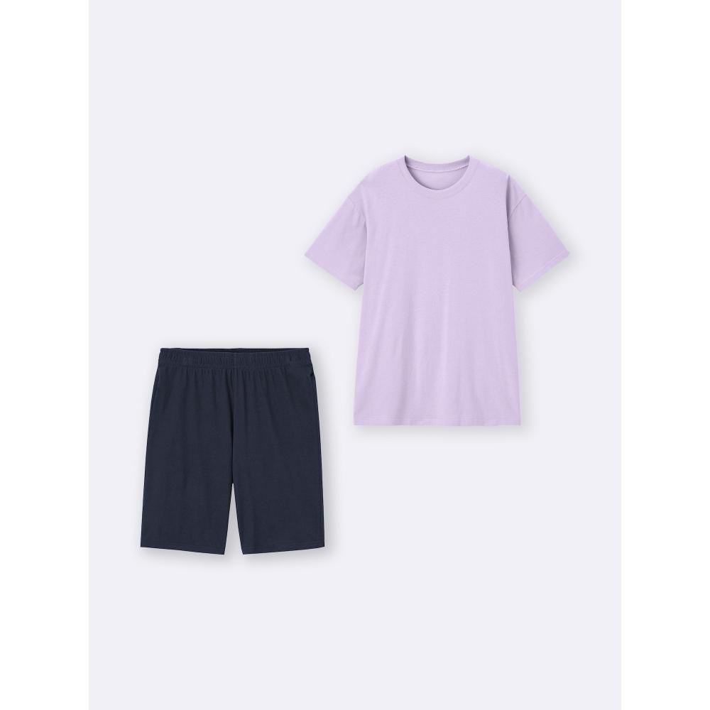 GU by Uniqlo Cotton Color Lounge Set  Short Sleeve   Shorts 
