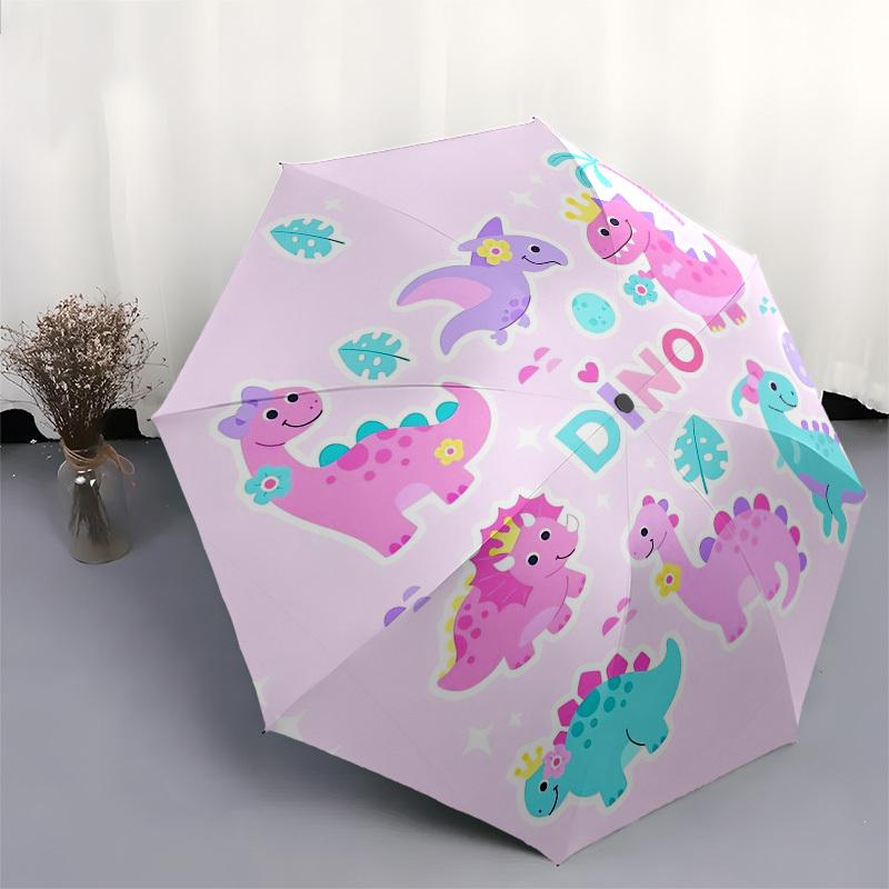 1pc Dinosaur Stickers for Umbrella with Plastic Handle,Suitable for All Seasons Home Travel Outdoor UmbrellaB1817