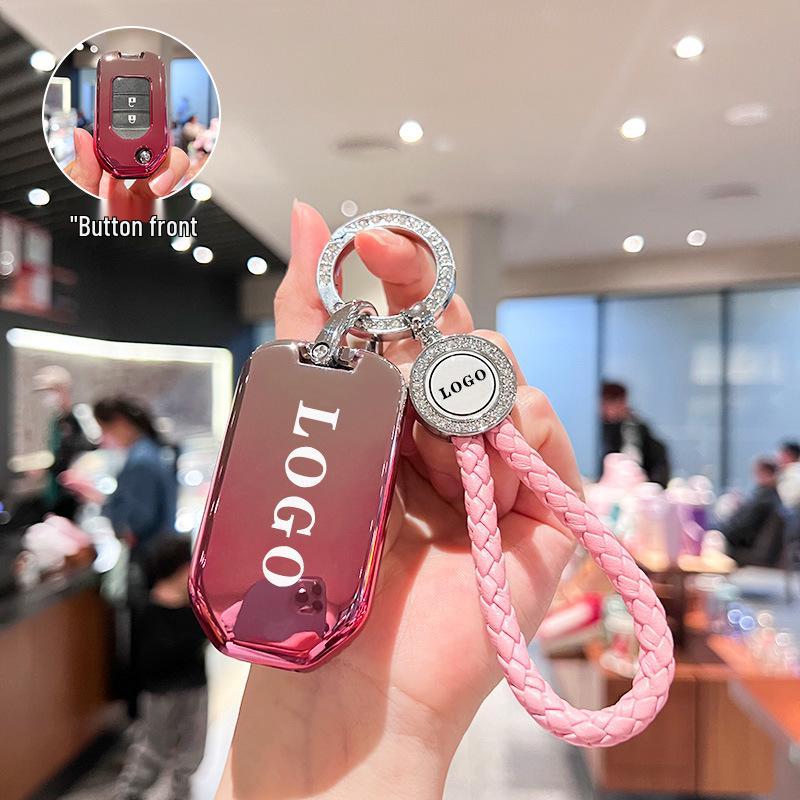 BT Folding Key Case for CR-V, Vezel, XRV, Haoying, Fit, Jade, and 9th Gen Accord (21 Models)