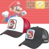 Mario Cartoon Baseball Cap Breathable Hip-hop Duck Tongue Cap For Summer